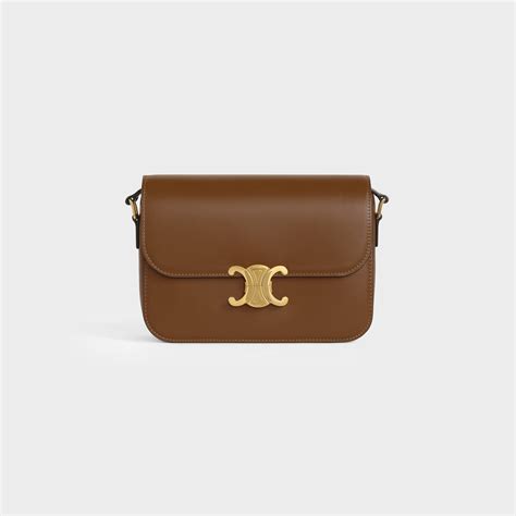 celine triomphe camel|celine the triomphe bag.